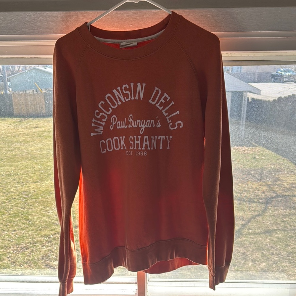 Orange Wisconsin Dells Sweatshirt